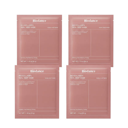 Biodance Bio Collagen Real Deep Mask Sheet 4pk